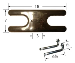 Char-Broil Stainless Steel Burner Assembly