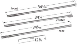 Kenmore Stainless Steel 3-Piece Burner Tube Kit