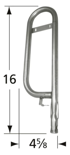 Master Forge Stainless Steel Burner (Left)