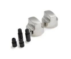 Grill Chef Chrome Main Burner Control Knob Set