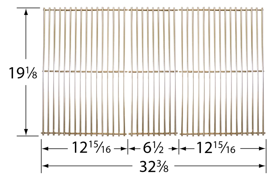 Patio Range Stainless Steel Cooking Grate Set 4 Patio Range Stainless Steel Cooking Grate Set - Image 2