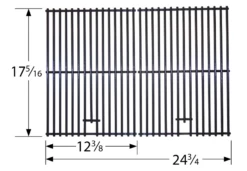 Nexgrill Porcelain Steel Wire Cooking Grate Set