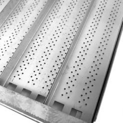 Kenmore Stamped Stainless Steel Cooking Grate & Emitter Tray Set -Napoleon Sales Shop 5s584 tray close up 1