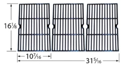 Uniflame Porcelain Cast Iron Cooking Grate Set
