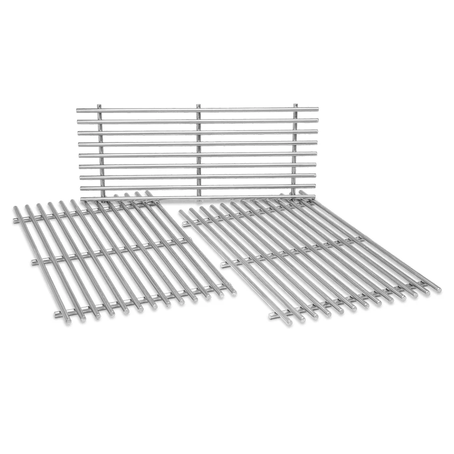 Weber OEM Stainless Steel Rod Grate Set For Summit 600 Series Grills With Smoker Box 3 Weber OEM Stainless Steel Rod Grate Set For Summit 600 Series Grills With Smoker Box