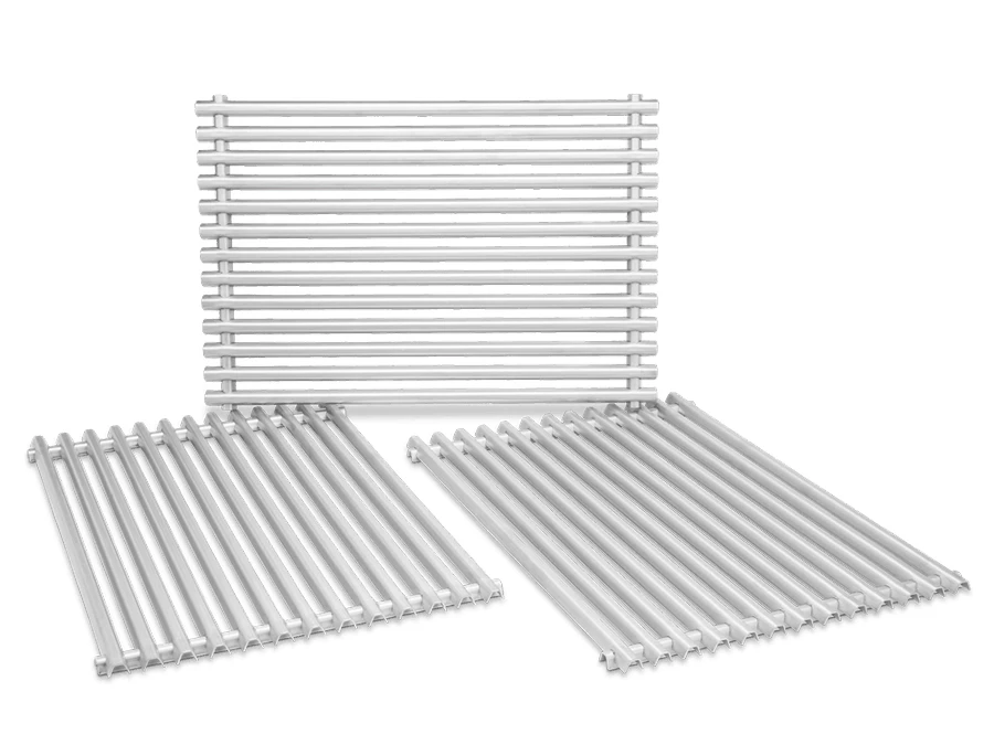 Weber OEM Stainless Steel Channel Rod Cooking Grate Set For Summit Gold A & Gold B Series Grills 3 Weber OEM Stainless Steel Channel Rod Cooking Grate Set For Summit Gold A & Gold B Series Grills