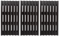 GrillSpot Universal Fit Adjustable 18-Inch Porcelain Steel Cooking Grate Set